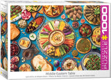 Middle Eastern Table - Flavours Of The World | Eurographics | 1000 Pieces | Jigsaw Puzzle - Puzzles +