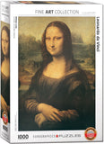 Mona Lisa - Leonardo Da Vinci | Fine Art Collection | Eurographics | 1000 Pieces | Jigsaw Puzzle - Puzzles +