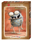 Monsta Hi! - Zozoville | Heye | 1000 Pieces | Jigsaw Puzzle - Puzzles +