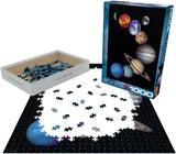 NASA, The Solar System - Space Exploration | Eurographics | 1000 Pieces | Jigsaw Puzzle - Puzzles +