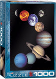 NASA, The Solar System - Space Exploration | Eurographics | 1000 Pieces | Jigsaw Puzzle - Puzzles +