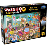 New Year Resolutions! - Original No.36 | Wasgij? | Holdson | 1000 Pieces | Jigsaw Puzzle - Puzzles +