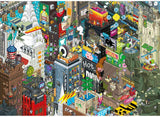 New York Quest - Pixorama | eBoy | Heye | 1000 Pieces | Jigsaw Puzzle - Puzzles +