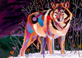 Night Wolf - Precious Animals | Bob Coonts | Heye | 1000 Pieces | Jigsaw Puzzle - Puzzles +