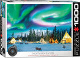 Northern Lights - Yellowknife | HDR Photography | Eurographics | 1000 Pieces | Jigsaw Puzzle - Puzzles +