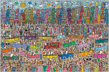 Nothing Is As Pretty As A Rizzi City | James Rizzi | Ravensburger | 5000 Pieces | Jigsaw Puzzle - Puzzles +