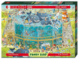 Ocean Habitat - Funky Zoo | Marino Degano | Heye | 1000 Pieces | Jigsaw Puzzle - Puzzles +