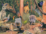 On the Forest Floor - WILD Australia | Blue Opal | 200 Pieces | Jigsaw Puzzle - Puzzles +