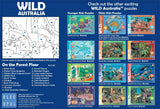 On the Forest Floor - WILD Australia | Blue Opal | 200 Pieces | Jigsaw Puzzle - Puzzles +