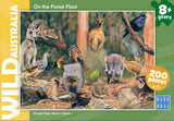 On the Forest Floor - WILD Australia | Blue Opal | 200 Pieces | Jigsaw Puzzle - Puzzles +