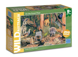 On the Forest Floor - WILD Australia | Blue Opal | 200 Pieces | Jigsaw Puzzle - Puzzles +