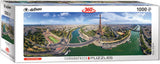 Paris - France | Airpano 360 | Eurographics | 1000 Pieces | Panorama Jigsaw Puzzle - Puzzles +