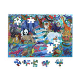 Planet Earth - Cynthia Cliff | Eeboo | 100 Pieces | Jigsaw Puzzle - Puzzles +