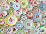 Plate Collection - Vintage Tea Set Collection | Eurographics | 1000 Pieces | Jigsaw Puzzle - Puzzles +