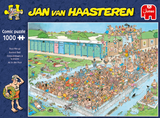 Pool Pile-Up | Jan van Haasteren | Jumbo | 1000 Pieces | Jigsaw Puzzle - Puzzles +