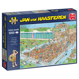 Pool Pile-Up | Jan van Haasteren | Jumbo | 1000 Pieces | Jigsaw Puzzle - Puzzles +