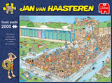 Pool Pile-Up | Jan van Haasteren | Jumbo | 2000 Pieces | Jigsaw Puzzle - Puzzles +
