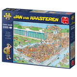 Pool Pile-Up | Jan van Haasteren | Jumbo | 2000 Pieces | Jigsaw Puzzle - Puzzles +