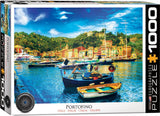 Portofino - Italy | HDR Photography | Eurographics | 1000 Pieces | Jigsaw Puzzle - Puzzles +