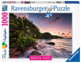 Praslin Island - Seychelles | Beautiful Places | Ravensburger | 1000 Pieces | Jigsaw Puzzle - Puzzles +