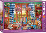 Quilting Craft Room - Ciro Marchetti | Eurographics | 1000 Pieces | Jigsaw Puzzle - Puzzles +