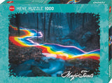 Rainbow Road - Magic Forests | Daniel Mercadante | Heye | 1000 Pieces | Jigsaw Puzzle - Puzzles +