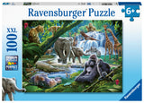 Jungle Animals | Ravensburger | 100 XXL Pieces | Jigsaw Puzzle