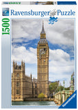 Funny Cat On Big Ben | Ravensburger | 1500 Pieces | Jigsaw Puzzle