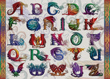 Dragon Alphabet | Ravensburger | 1000 Pieces | Jigsaw Puzzle
