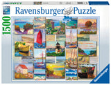 Coastal Collage | Ravensburger | 1500 Pieces | Jigsaw Puzzle
