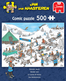Reindeers Race | Jan van Haasteren | Jumbo | 500 Pieces | Jigsaw Puzzle - Puzzles +