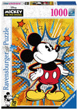 Retro Mickey | Disney | Ravensburger | 1000 Pieces | Jigsaw Puzzle - Puzzles +