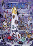 Rocket Launch - Uli Oesterle | Heye | 1000 Pieces | Jigsaw Puzzle - Puzzles +