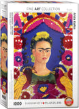 Self Portrait - Frida Kahlo | Fine Art Collection | Eurographics | 1000 Pieces | Jigsaw Puzzle - Puzzles +