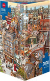 Sherlock & Co. - Doris Göbel & Peter Knorr | Heye | 2000 Pieces | Jigsaw Puzzle - Puzzles +