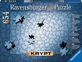 Silver - Krypt | Ravensburger | 654 Pieces | Jigsaw Puzzle - Puzzles +