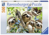 Sloth Selfie | Ravensburger | 500 Pieces | Jigsaw Puzzle - Puzzles +