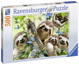 Sloth Selfie | Ravensburger | 500 Pieces | Jigsaw Puzzle - Puzzles +