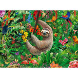 Slow-mo Sloth | Ravensburger | 300 XXL Pieces | Jigsaw Puzzle - Puzzles +