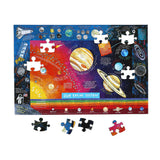 Solar System - Kelsey Oseid | Eeboo | 100 Pieces | Jigsaw Puzzle - Puzzles +
