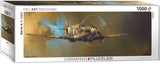 Spitfire - Barrie A.F. Clark | Fine Art Collection | Eurographics | 1000 Pieces | Panorama Jigsaw Puzzle - Puzzles +