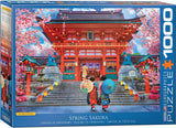 Spring Sakur - David McLean | Artist Series | Eurographics | 1000 Pieces | Jigsaw Puzzle - Puzzles +