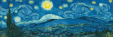 Starry Night - Vincent Van Gogh | Fine Art Collection | Eurographics | 1000 Pieces | Panorama Jigsaw Puzzle - Puzzles +
