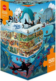 Submarine Fun - Uli Oesterle | Heye | 1500 Pieces | Jigsaw Puzzle - Puzzles +
