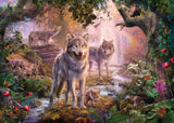 Summer Wolves | Ravensburger | 1000 Pieces | Jigsaw Puzzle - Puzzles +