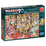 Sunday Lunch! - Mystery No.5 | Wasgij? Retro | Jumbo | 1000 Pieces | Jigsaw Puzzle - Puzzles +