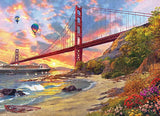 Sunset at Baker Beach - Dominic Davison | Artist Series | Eurographics | 1000 Pieces | Jigsaw Puzzle - Puzzles +