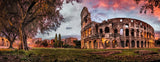 Sunset Colosseum | Ravensburger | 1000 Pieces | Panorama Jigsaw Puzzle - Puzzles +