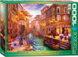 Sunset Over Venice - Dominic Davison | Eurographics | 1000 Pieces | Jigsaw Puzzle - Puzzles +