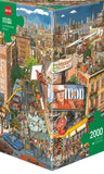 Superhero Movie - Doris Göbel & Peter Knorr | Heye | 2000 Pieces | Jigsaw Puzzle - Puzzles +